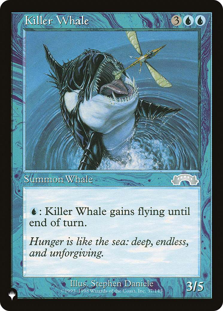 Killer Whale [The List Reprints] | Gate City Games LLC