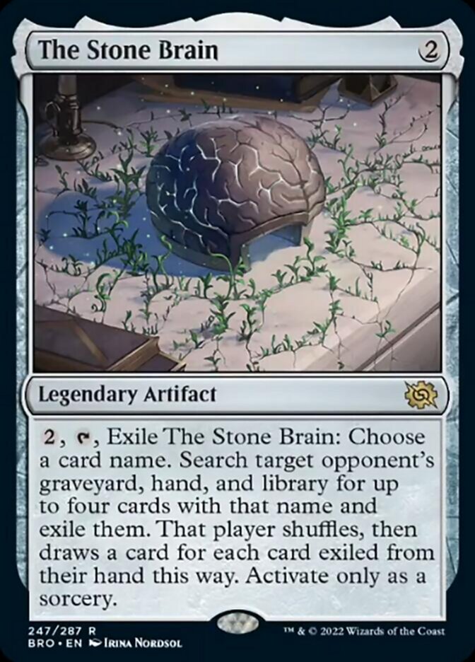 The Stone Brain [The Brothers' War] | Gate City Games LLC
