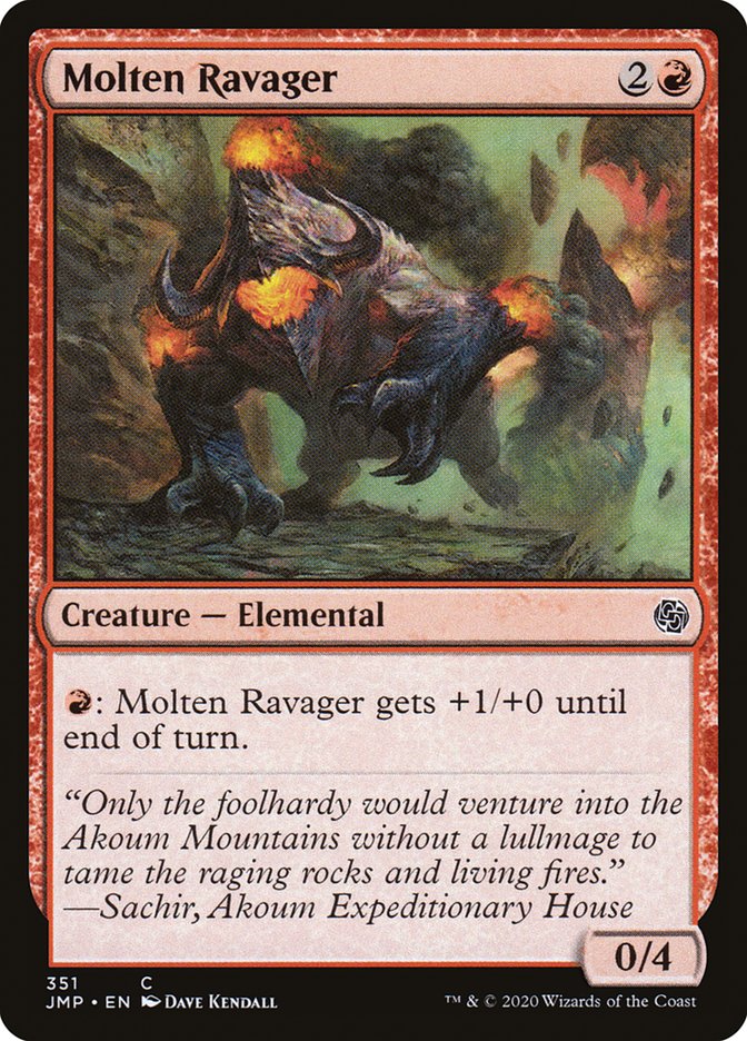 Molten Ravager [Jumpstart] | Gate City Games LLC