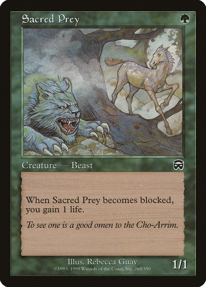 Sacred Prey [Mercadian Masques] | Gate City Games LLC