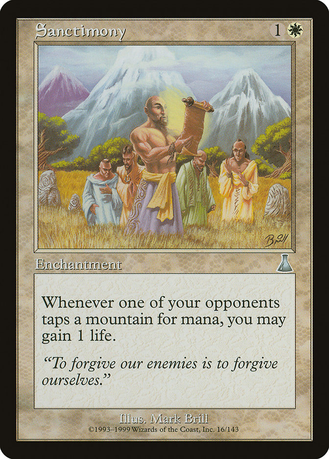 Sanctimony [Urza's Destiny] | Gate City Games LLC