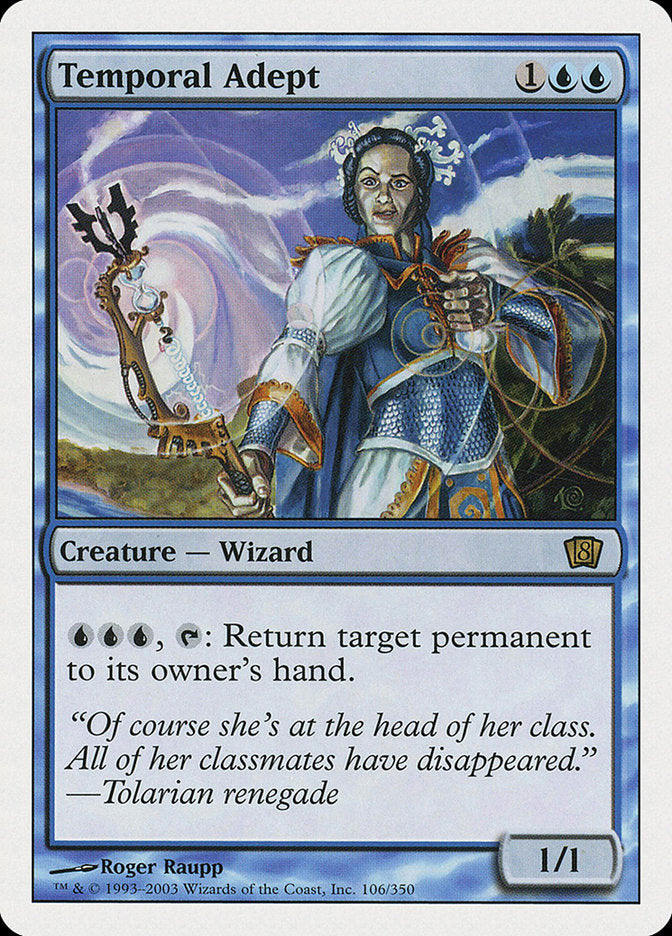 Temporal Adept [Eighth Edition] | Gate City Games LLC