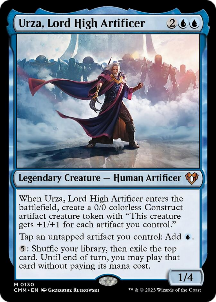 Urza, Lord High Artificer [Commander Masters] | Gate City Games LLC