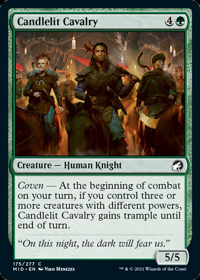 Candlelit Cavalry [Innistrad: Midnight Hunt] | Gate City Games LLC