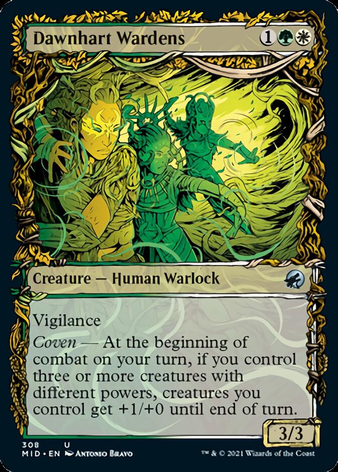 Dawnhart Wardens (Showcase Equinox) [Innistrad: Midnight Hunt] | Gate City Games LLC