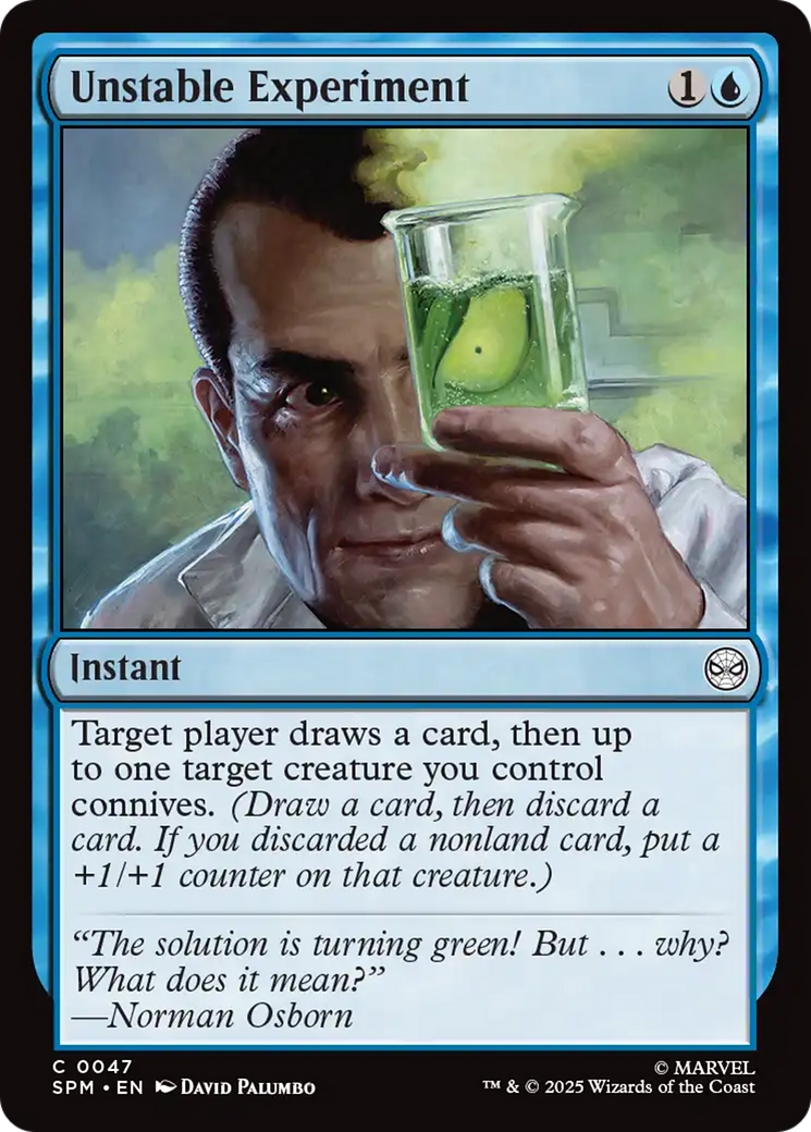 Unstable Experiment [Marvel's Spider-Man] | Gate City Games LLC