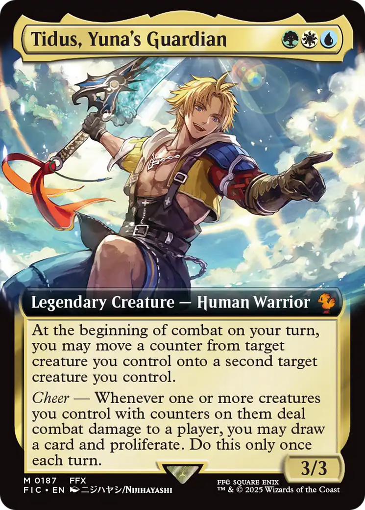 Tidus, Yuna's Guardian (Extended Art) [FINAL FANTASY Commander] | Gate City Games LLC