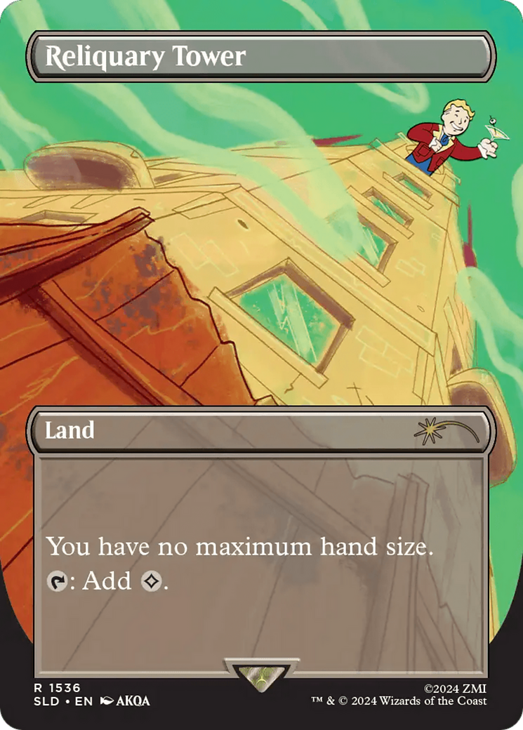 Reliquary Tower (1536) (Rainbow Foil) [Secret Lair Drop Series] | Gate City Games LLC