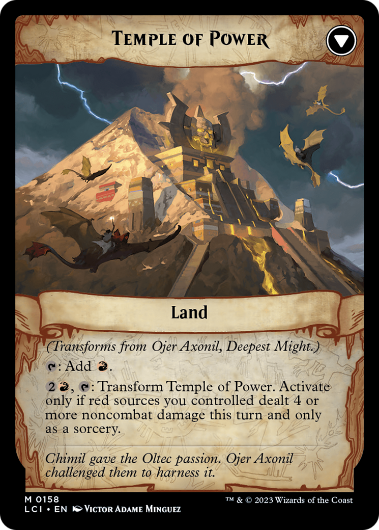 Ojer Axonil, Deepest Might // Temple of Power [The Lost Caverns of Ixalan] | Gate City Games LLC