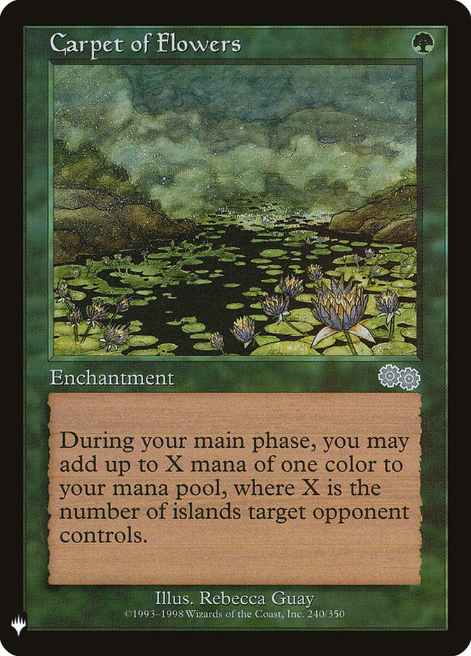 Carpet of Flowers [Mystery Booster] | Gate City Games LLC