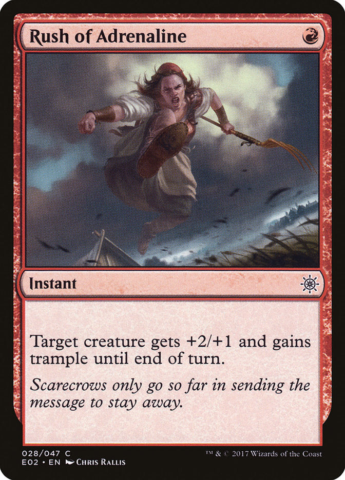 Rush of Adrenaline [Explorers of Ixalan] | Gate City Games LLC