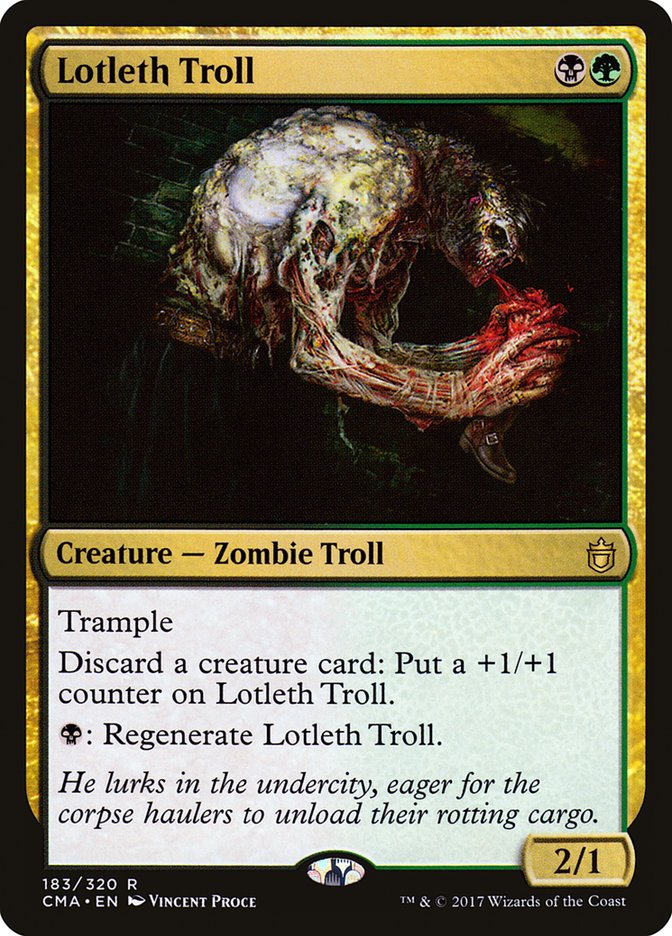 Lotleth Troll [Commander Anthology] | Gate City Games LLC