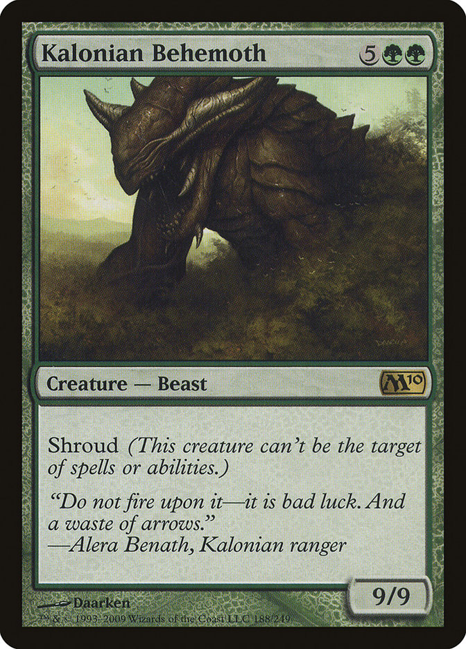 Kalonian Behemoth [Magic 2010] | Gate City Games LLC