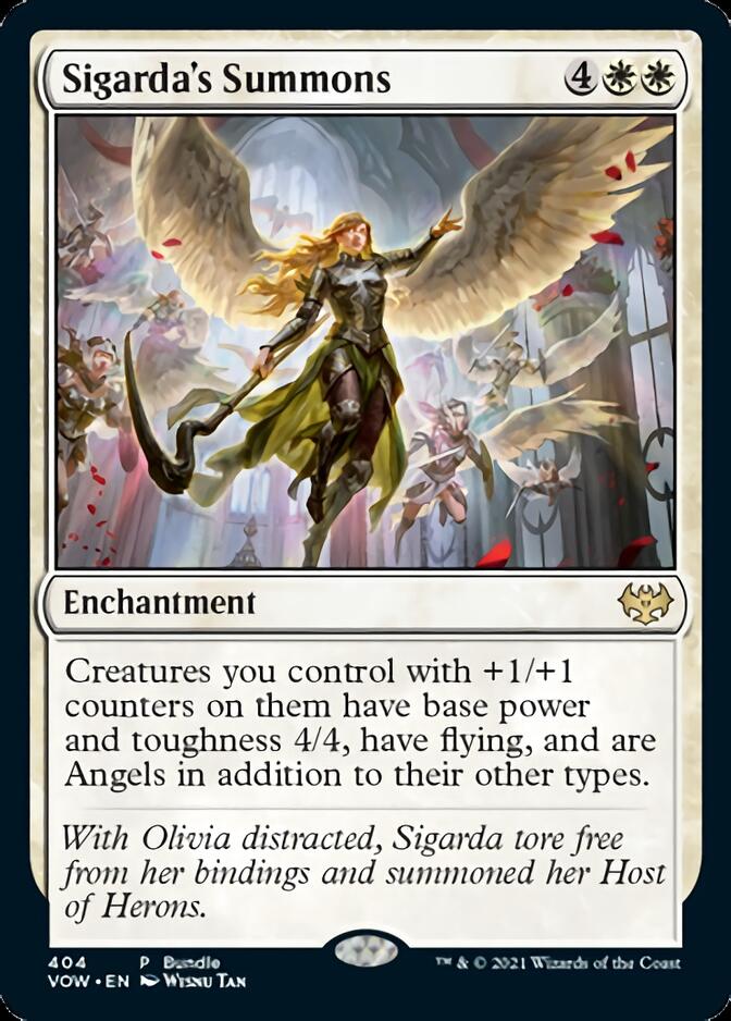 Sigarda's Summons (Bundle) [Innistrad: Crimson Vow] | Gate City Games LLC