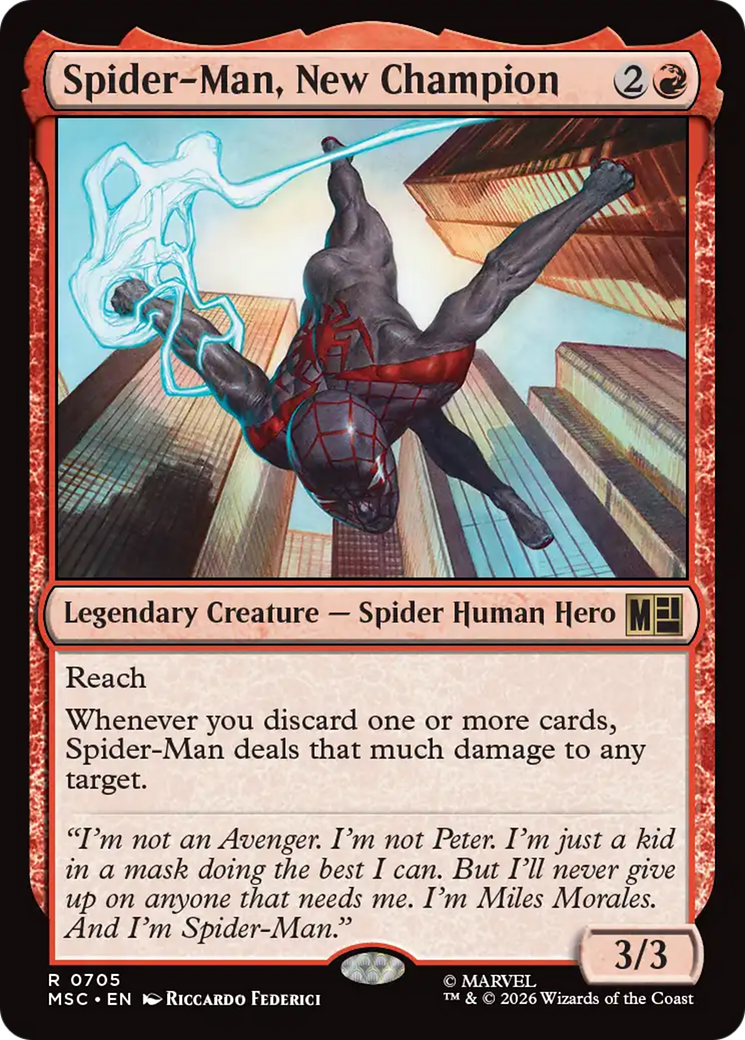 Spider-Man, New Champion [Marvel Super Heroes Commander] | Gate City Games LLC