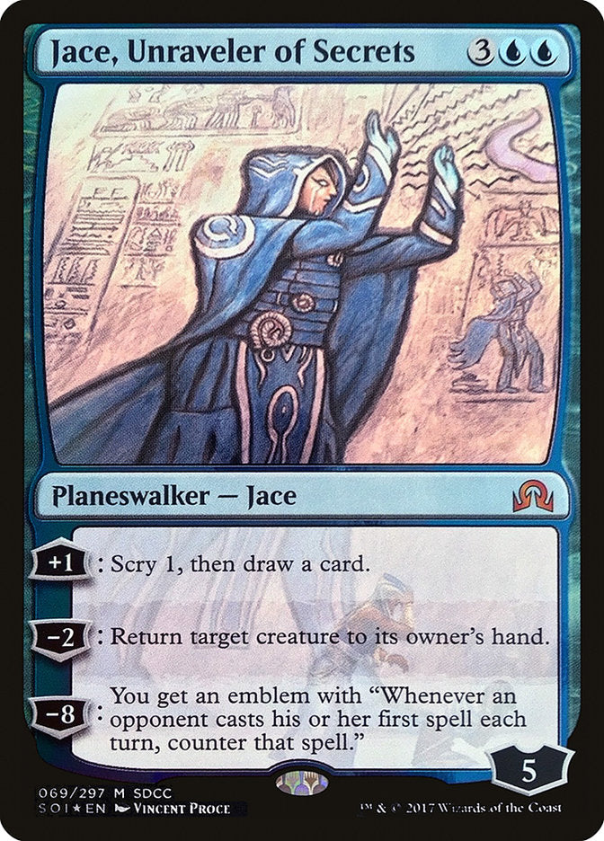 Jace, Unraveler of Secrets [San Diego Comic-Con 2017] | Gate City Games LLC