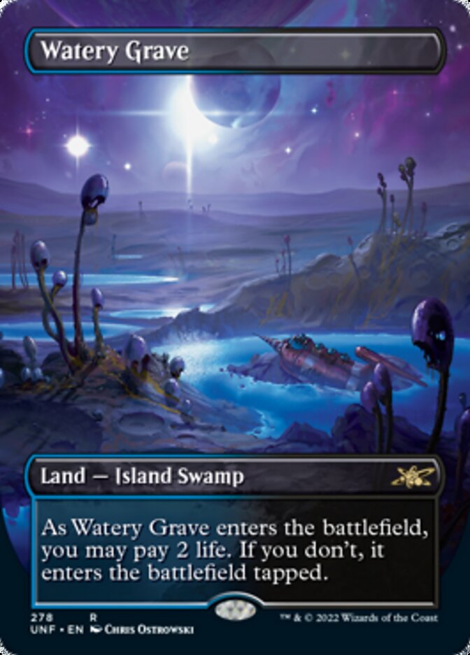 Watery Grave (Borderless) [Unfinity] | Gate City Games LLC