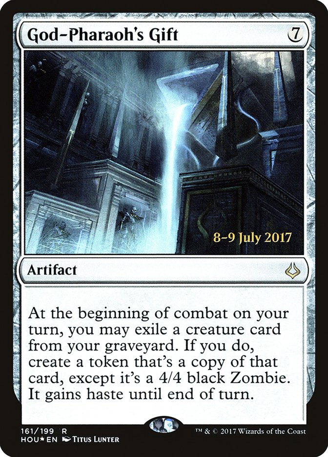 God-Pharaoh's Gift [Hour of Devastation Prerelease Promos] | Gate City Games LLC