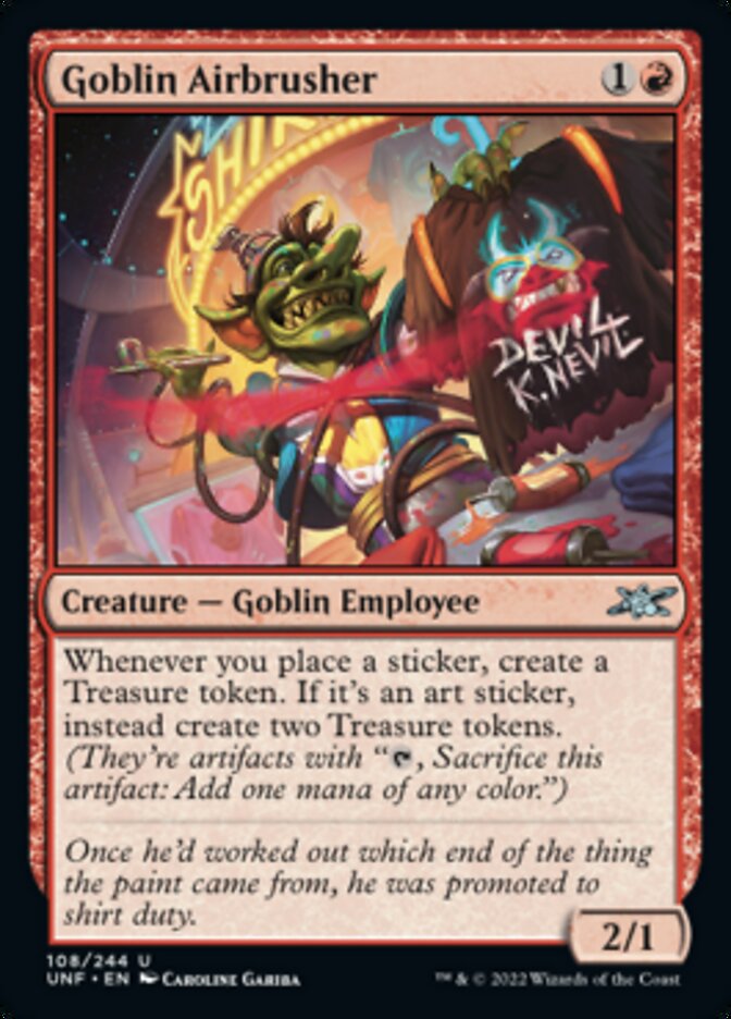 Goblin Airbrusher [Unfinity] | Gate City Games LLC