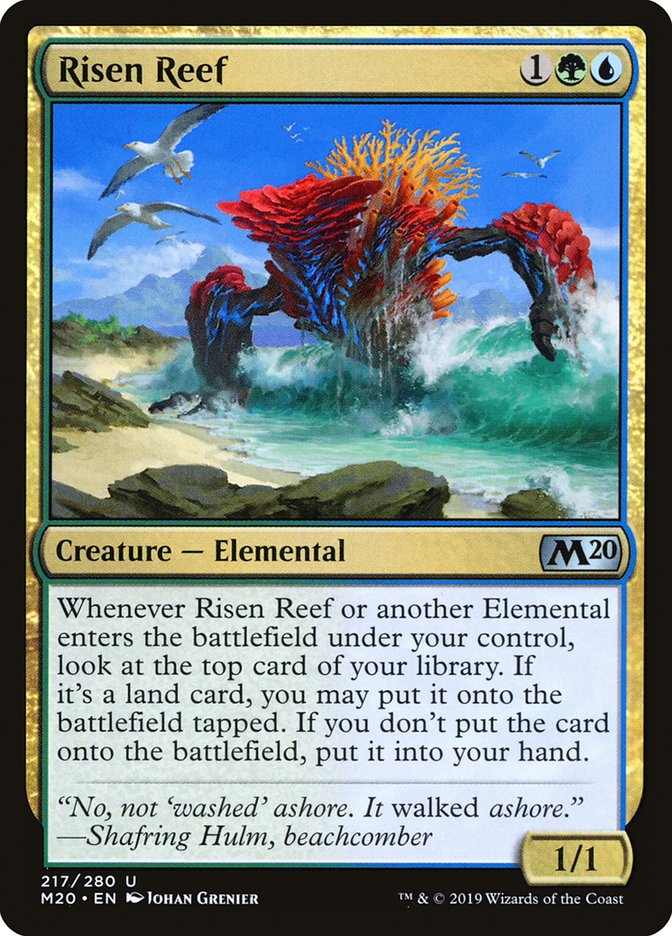 Risen Reef [Core Set 2020] | Gate City Games LLC