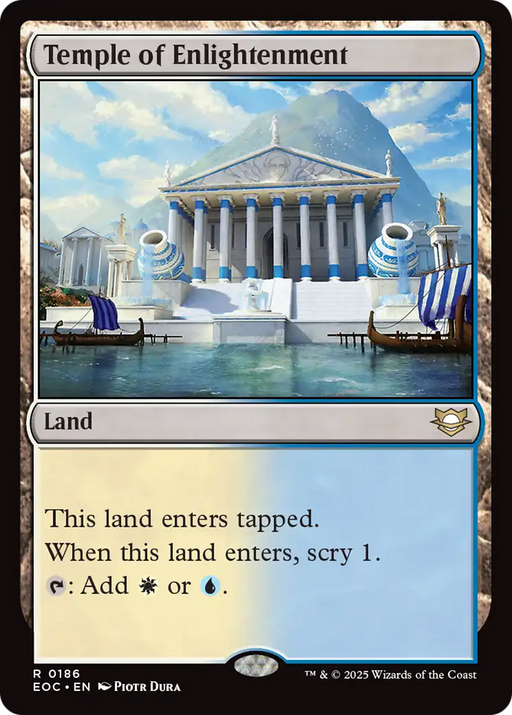 Temple of Enlightenment [Edge of Eternities Commander] | Gate City Games LLC