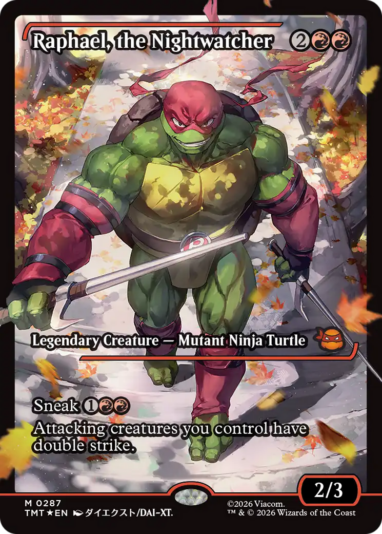 Raphael, the Nightwatcher (Showcase) [Teenage Mutant Ninja Turtles] | Gate City Games LLC