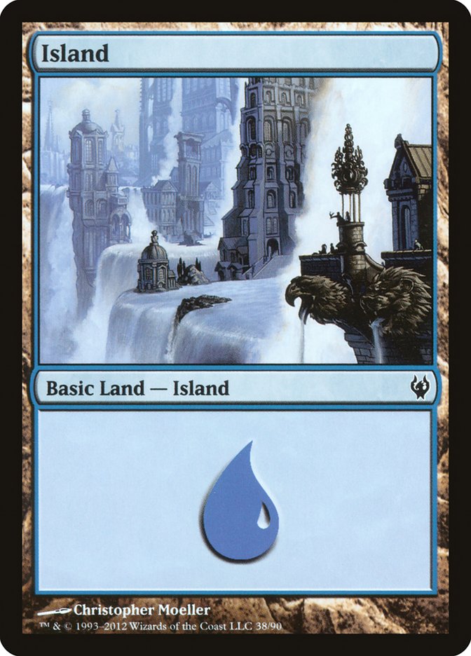 Island (38) [Duel Decks: Izzet vs. Golgari] | Gate City Games LLC