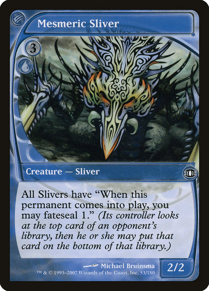Mesmeric Sliver [Future Sight] | Gate City Games LLC