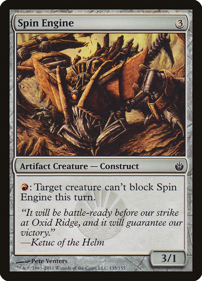 Spin Engine [Mirrodin Besieged] | Gate City Games LLC