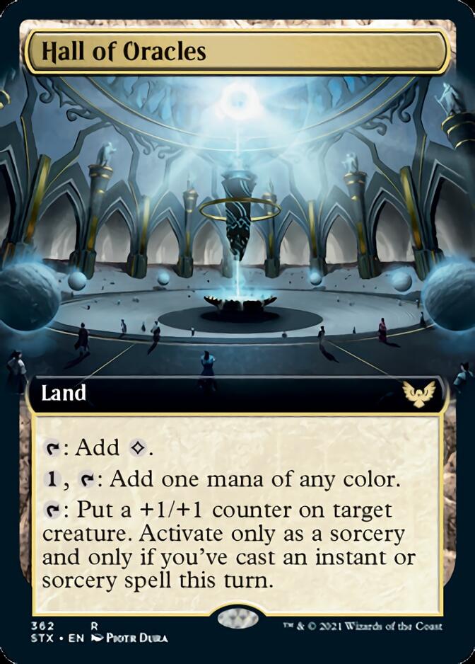 Hall of Oracles (Extended Art) [Strixhaven: School of Mages] | Gate City Games LLC