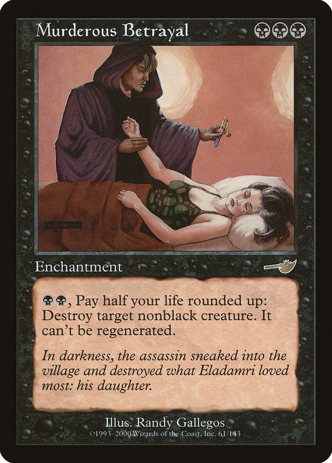 Murderous Betrayal [Nemesis] | Gate City Games LLC