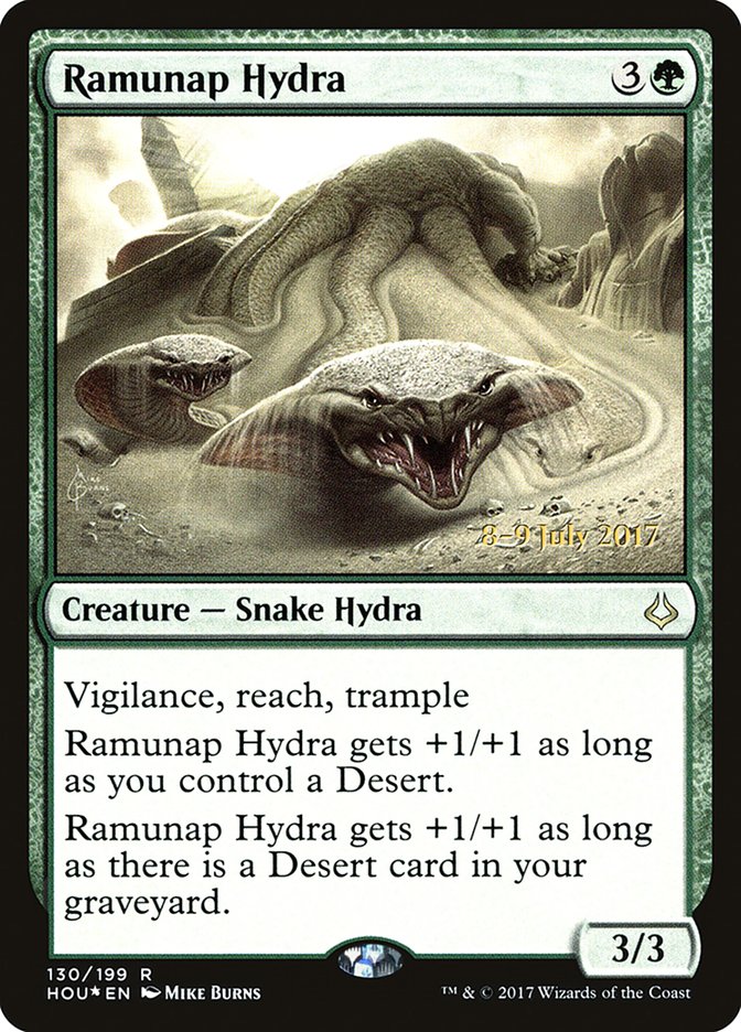 Ramunap Hydra [Hour of Devastation Prerelease Promos] | Gate City Games LLC