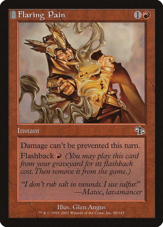 Flaring Pain [Judgment] | Gate City Games LLC