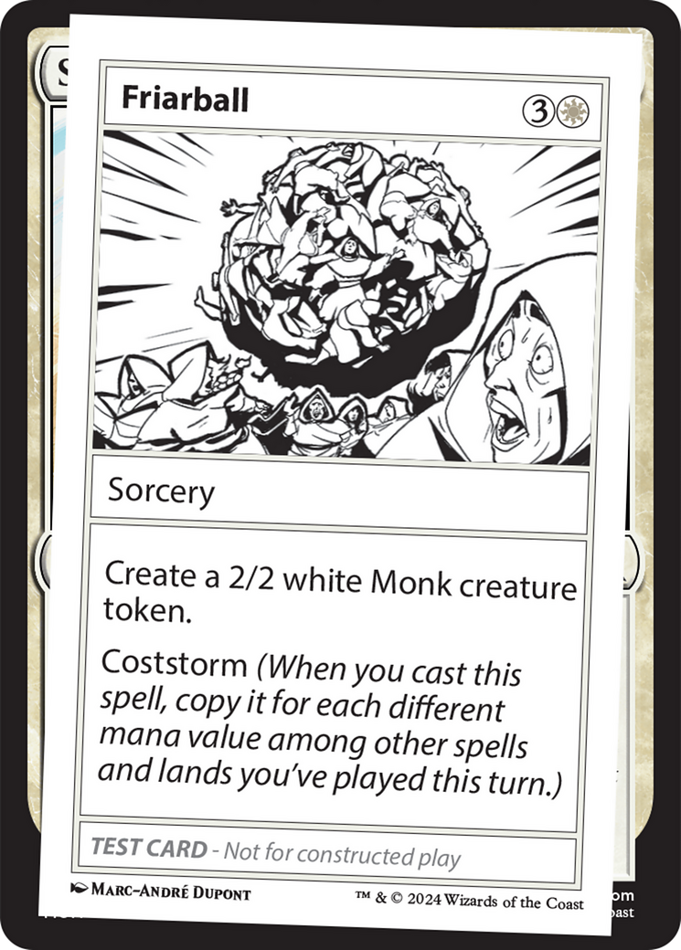 Friarball [Mystery Booster 2 Playtest Cards] | Gate City Games LLC
