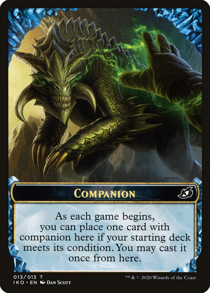 Companion [Ikoria: Lair of Behemoths Tokens] | Gate City Games LLC