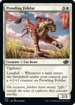 Prowling Felidar [Jumpstart 2022] | Gate City Games LLC