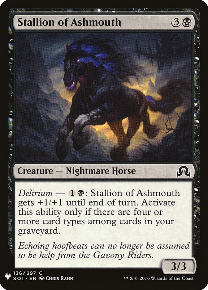 Stallion of Ashmouth [Mystery Booster] | Gate City Games LLC