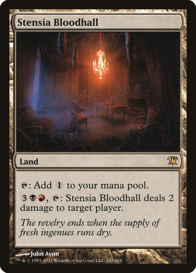 Stensia Bloodhall [Innistrad] | Gate City Games LLC