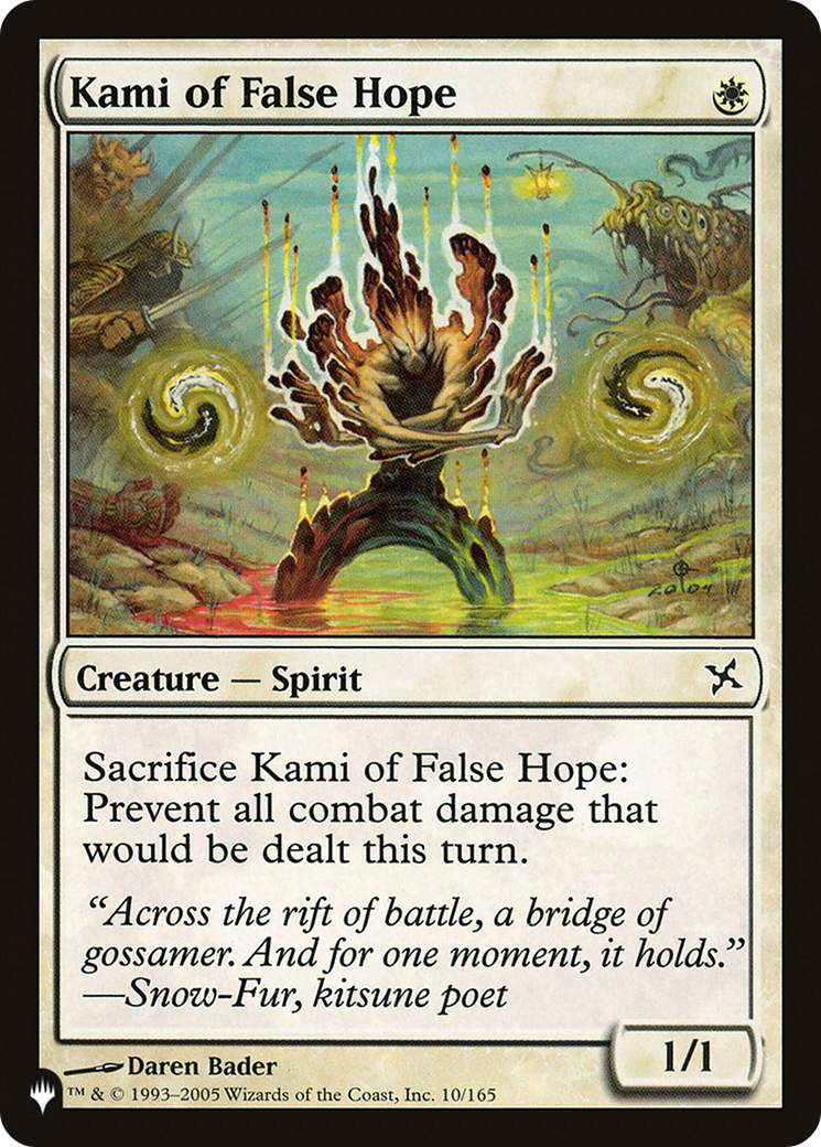 Kami of False Hope [The List Reprints] | Gate City Games LLC