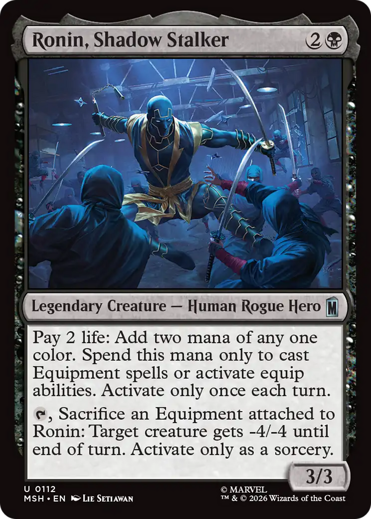 Ronin, Shadow Stalker [Marvel Super Heroes] | Gate City Games LLC