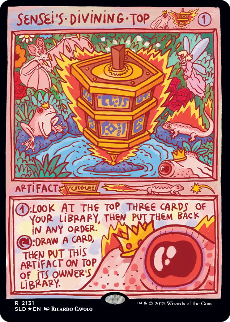 Sensei's Divining Top [Secret Lair Drop Series] | Gate City Games LLC