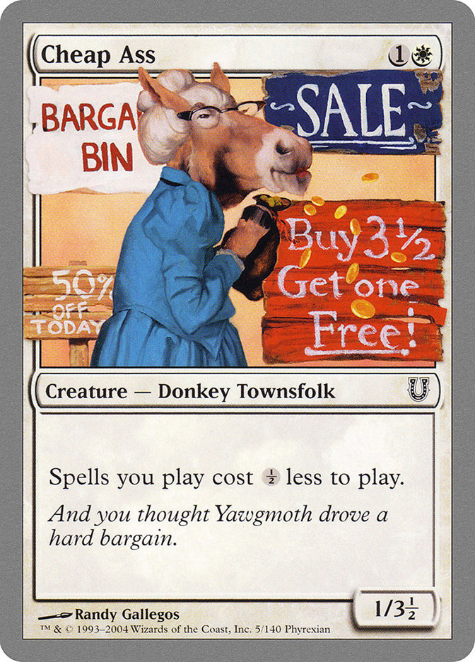 Cheap Ass [Unhinged] | Gate City Games LLC