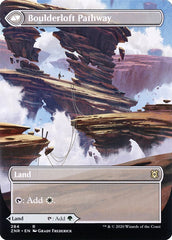 Branchloft Pathway // Boulderloft Pathway (Borderless Alternate Art) [Zendikar Rising] | Gate City Games LLC