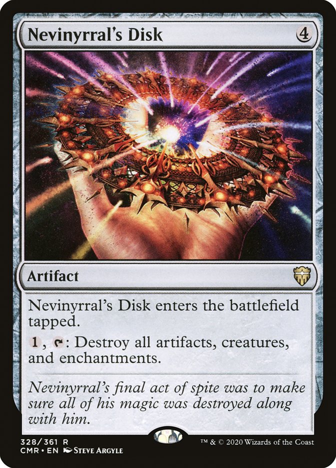 Nevinyrral's Disk [Commander Legends] | Gate City Games LLC