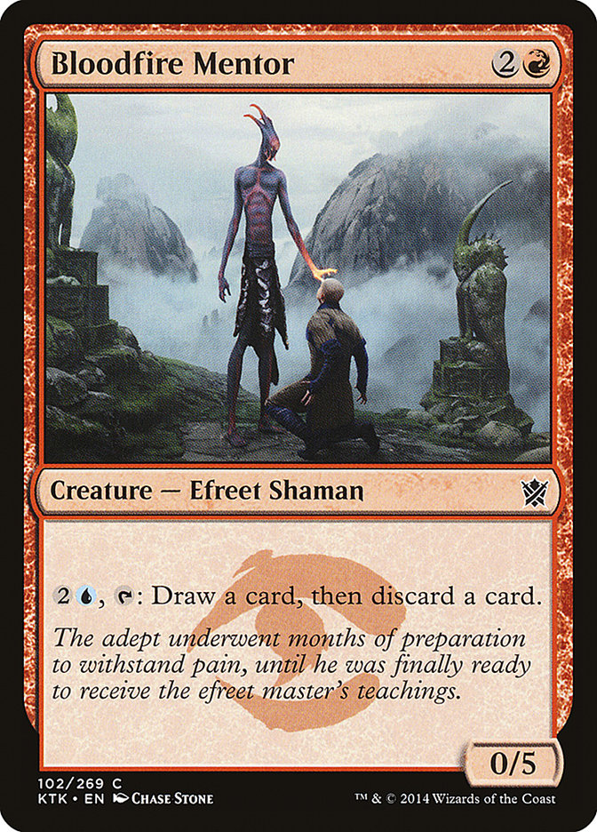 Bloodfire Mentor [Khans of Tarkir] | Gate City Games LLC