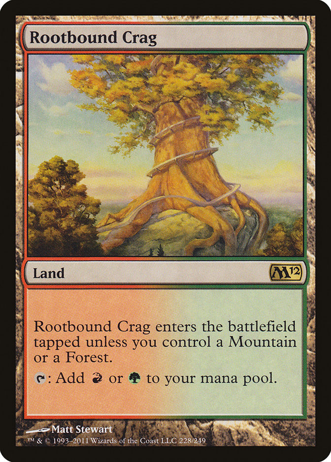 Rootbound Crag [Magic 2012] | Gate City Games LLC