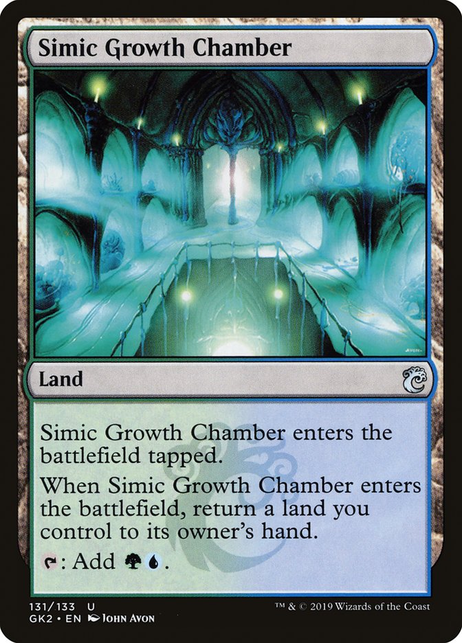 Simic Growth Chamber [Ravnica Allegiance Guild Kit] | Gate City Games LLC