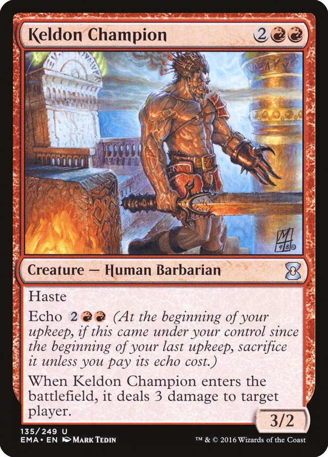 Keldon Champion [Eternal Masters] | Gate City Games LLC