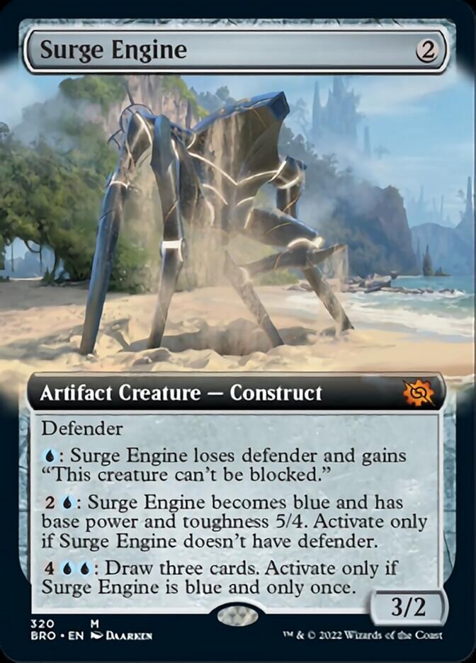 Surge Engine (Extended Art) [The Brothers' War] | Gate City Games LLC