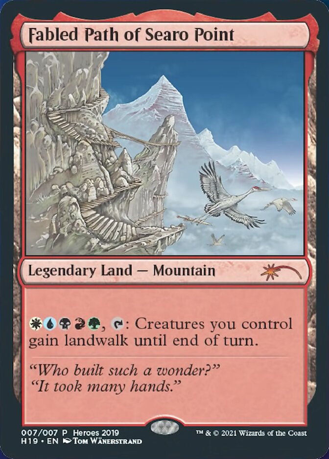 Fabled Path of Searo Point [Heroes of the Realm 2019] | Gate City Games LLC